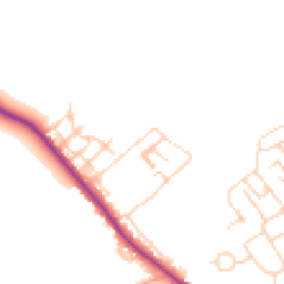 Daytime road noise heatmap for CT14 0AF