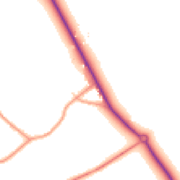 Daytime road noise heatmap for CT14 0AU