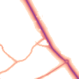 Daytime road noise heatmap for CT14 0AX