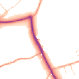 Daytime road noise heatmap for CT14 0BB