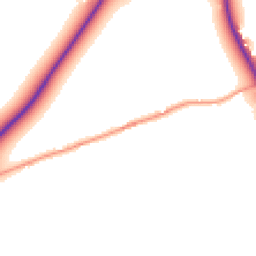 Daytime road noise heatmap for CT14 0BS