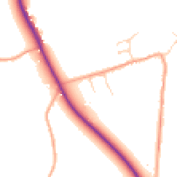 Daytime road noise heatmap for CT14 0BZ