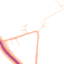 Daytime road noise heatmap for CT14 0DE