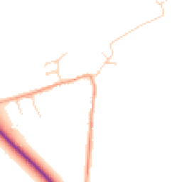 Daytime road noise heatmap for CT14 0DN