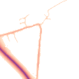 Daytime road noise heatmap for CT14 0DW