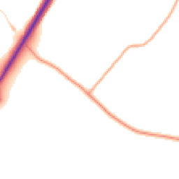 Daytime road noise heatmap for CT14 0EF