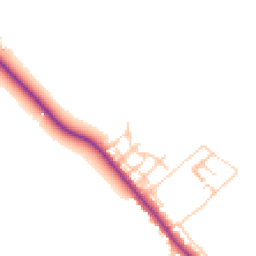 Daytime road noise heatmap for CT14 0ES