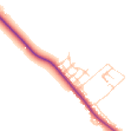 Daytime road noise heatmap for CT14 0EX