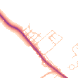 Daytime road noise heatmap for CT14 0FB