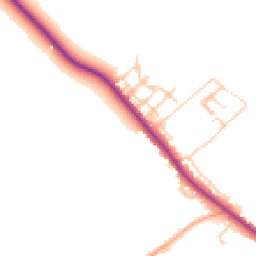 Daytime road noise heatmap for CT14 0FL