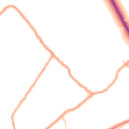 Daytime road noise heatmap for CT14 0ND