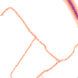 Daytime road noise heatmap for CT14 0NE