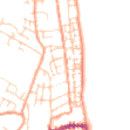 Daytime road noise heatmap for CT14 6BJ