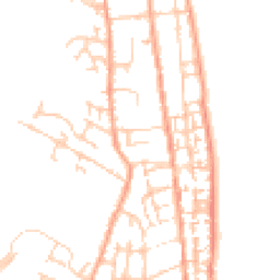 Daytime road noise heatmap for CT14 6FH