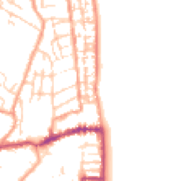 Daytime road noise heatmap for CT14 6HW