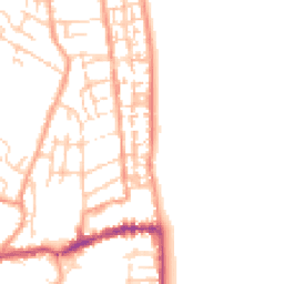 Daytime road noise heatmap for CT14 6JH
