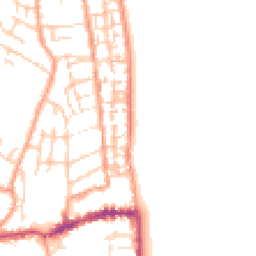 Daytime road noise heatmap for CT14 6JJ