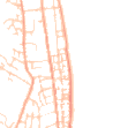 Daytime road noise heatmap for CT14 6PD