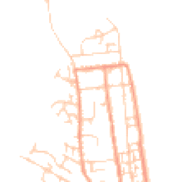 Daytime road noise heatmap for CT14 6QH