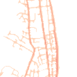 Daytime road noise heatmap for CT14 6RQ