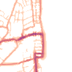 Daytime road noise heatmap for CT14 7AF