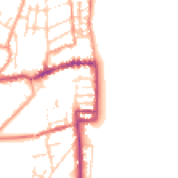 Daytime road noise heatmap for CT14 7BW