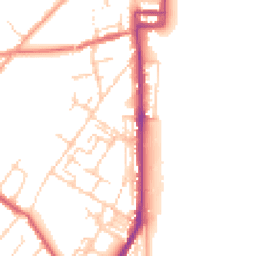 Daytime road noise heatmap for CT14 7DT