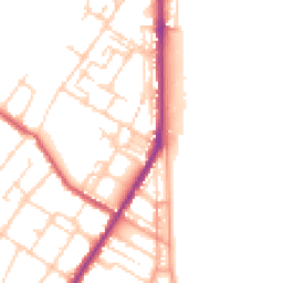 Daytime road noise heatmap for CT14 7GF