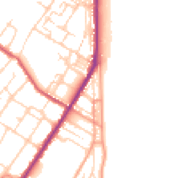 Daytime road noise heatmap for CT14 7HH