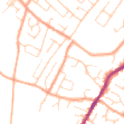 Daytime road noise heatmap for CT14 7RQ