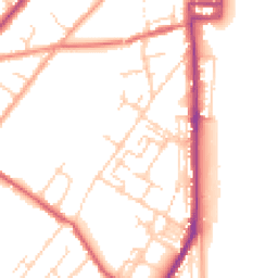 Daytime road noise heatmap for CT14 7UF