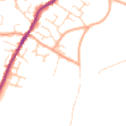 Daytime road noise heatmap for CT14 7US