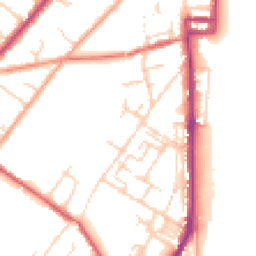 Daytime road noise heatmap for CT14 7XR