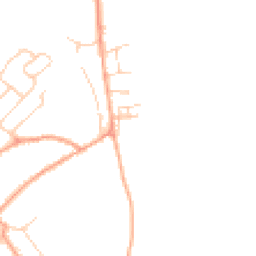 Daytime road noise heatmap for CT14 8AQ
