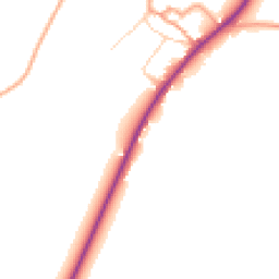 Daytime road noise heatmap for CT14 8HQ