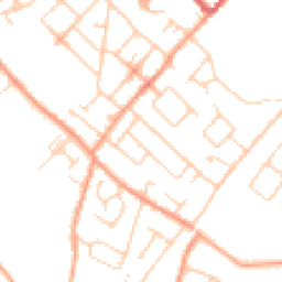 Daytime road noise heatmap for CT14 9EE