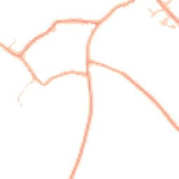 Daytime road noise heatmap for CT14 9LN