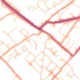 Daytime road noise heatmap for CT14 9LT