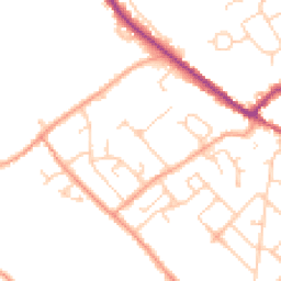 Daytime road noise heatmap for CT14 9ND