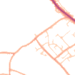 Daytime road noise heatmap for CT14 9PE