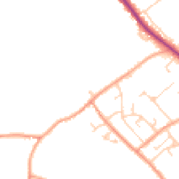 Daytime road noise heatmap for CT14 9PF