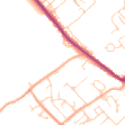 Daytime road noise heatmap for CT14 9PQ
