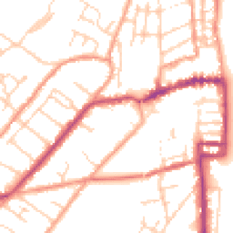 Daytime road noise heatmap for CT14 9TD