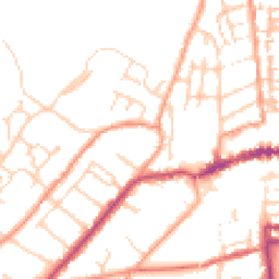 Daytime road noise heatmap for CT14 9TH