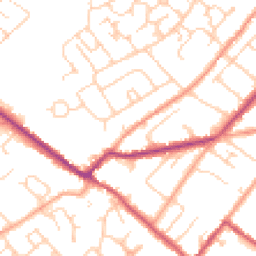 Daytime road noise heatmap for CT14 9UL