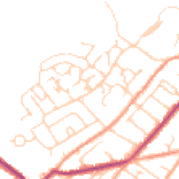 Daytime road noise heatmap for CT14 9US