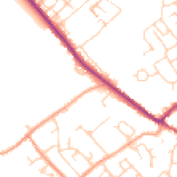 Daytime road noise heatmap for CT14 9WX