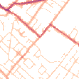 Daytime road noise heatmap for CT14 9XP
