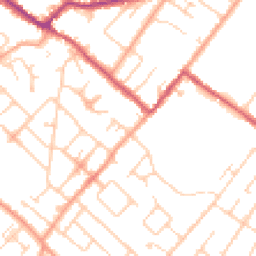 Daytime road noise heatmap for CT14 9XS