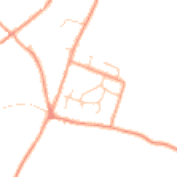 Daytime road noise heatmap for CT15 4DB